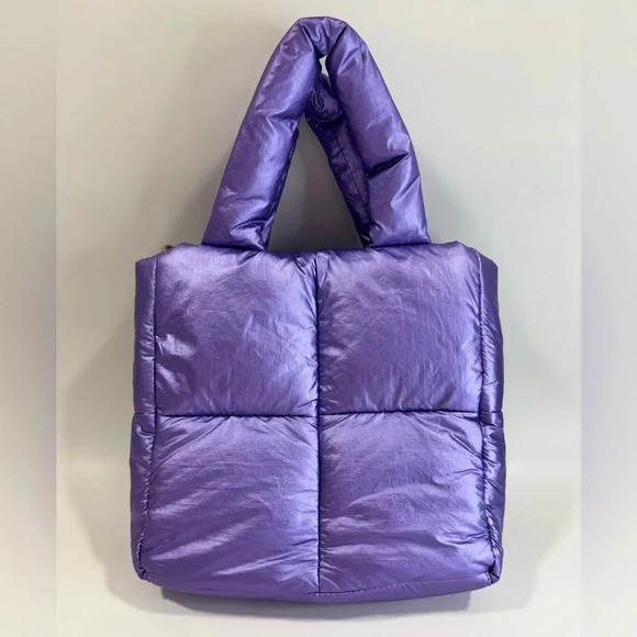 Millie Quilted Puffy Mini Tote Bag EUC - Picture 5 of 10